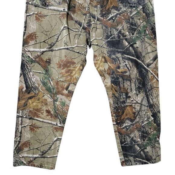 Wrangler Pro Gear Realtree Camo Hunting Outdoor Brush Wood Work Wear Pants 42x30 - Picture 6 of 11